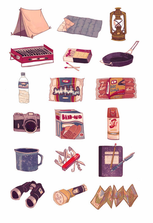 artist_megwitter_art-camping-icons